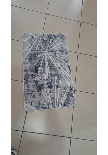 Yünteks Kaymaz Taban, Yıkanabilir Lavabo Önü ,banyo Paspası,laciv Lacivert