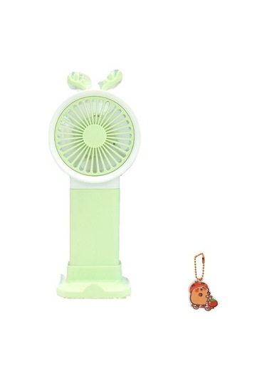 Cacaohandheld Portable, Small Fan, Usb Charging Wireless Student, Handheld Fan, Fruit Shape 0873 Yeşil