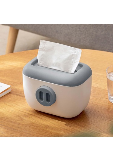 Homyl Mutfak Vanity Için Bahar Tuvalet Kağıdı Gri Gri