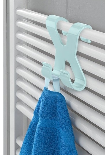 4 Adet Havlupan Askısı X Banyo Askı Çok Renkli