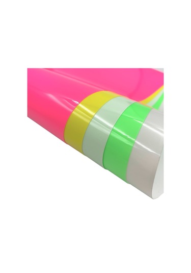 30 X 50cm Aydınlık Pu Gravür Filmi Isı Transferi Vinil Yeşil Parlayan Yeşil Işık