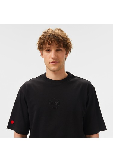 Unıted4 Erkek Siyah T-shirt - Nıght SIYAH