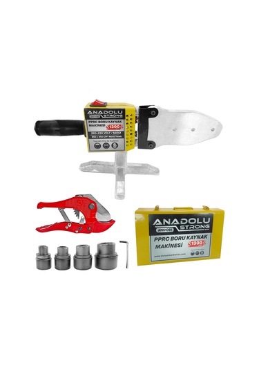 Anadolustrong ANS1061 Üstün Kalite 1300 W Pprc Boru Kaynak Makina Seti