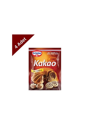 Dr. Oetker Kakao 50 G X 4 Adet