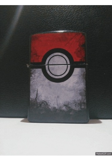 Pop Art Captain America - Benzinli Siyah Çakmak - Hediyelik Siyah