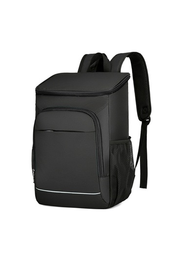 Ranyeek Sıcak Soğuk Saklama Özelliği, Büyük Kapasite, Dış Mekan Piknik Kamp Çanta, Oxford Kumaş, Sızdırmaz, Sırt Çantası, Siyah Yarım Boyutta Gönderim Siyah