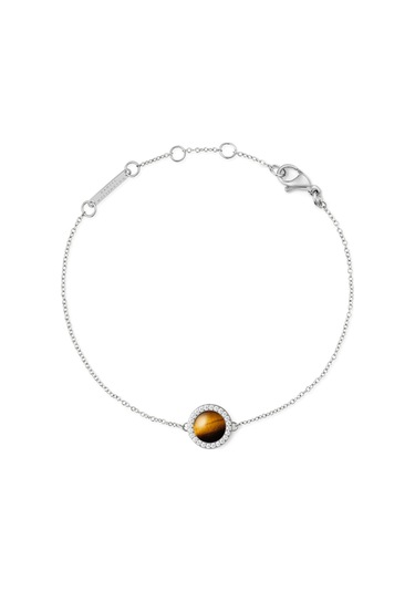 Audrey Bracelet Tiger Eye Silver Silver