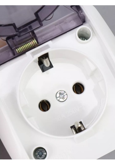 Tdmelectric Su Geçirmez Kapaklı Tekli Yüzeye Montaj Priz 219116540 Seliger