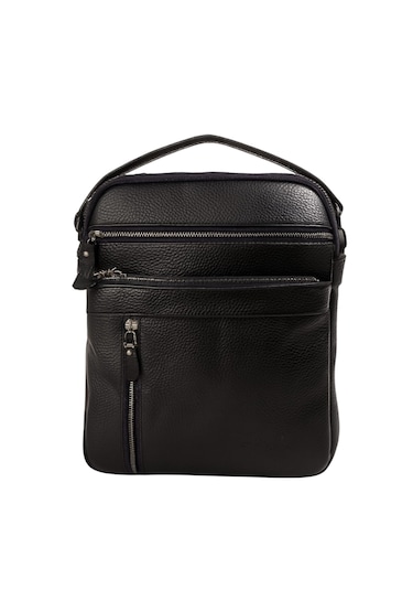 El Çantası Hakiki Deri 11" İnç Laptop/ Tablet Uyumlu Premium %100 Orjinal Deri Siyah