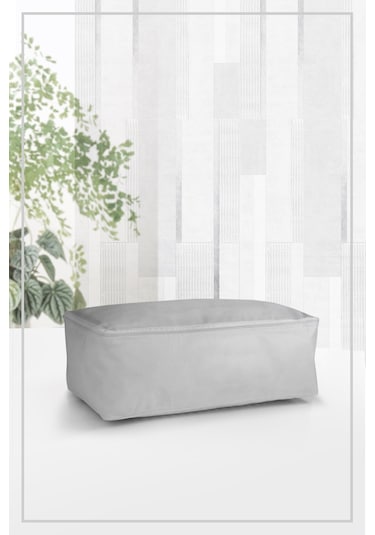 Vedsey Tekli 50x25x20 Cm Gri Hurç Dolap İçi Düzenleyici Gri