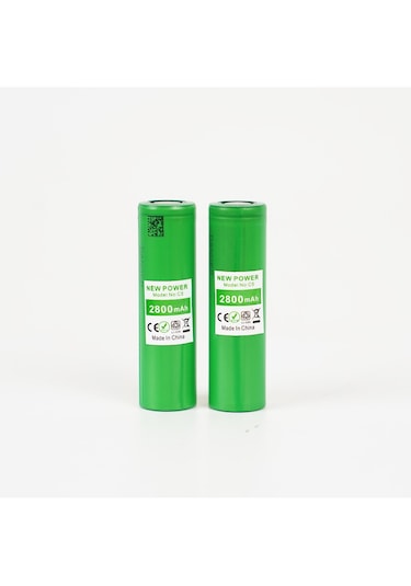 Vtc 6 18650 3.7 V 2800 Mah 2'li Li-ıon Puntolanablir Batarya