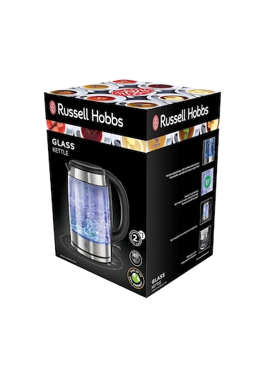 Russell Hobbs 21600-57 Glass 1.7 LT Cam Su Isıtıcı Kettle