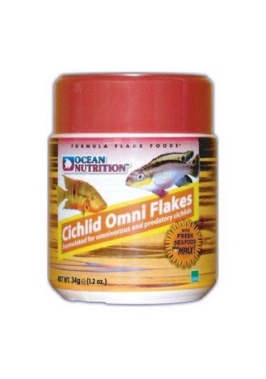 Ocean Nutrition Cichlid Omni Flakes 71 G