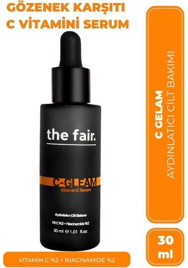 the fair. C*gleam Gözenek Bakımı Cilt Serumu %2 Vitamin C +%2 Niacinamide 30 ML