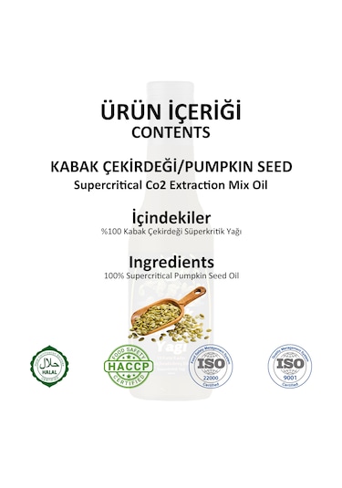 Gökçek Şifa Kabak Çekirdeği Süperkritik Yağı 250 ML