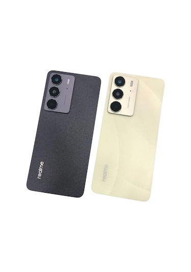 Realme C75 Rmx3941 Arka Kapak Pil Kapağı Full Siyah