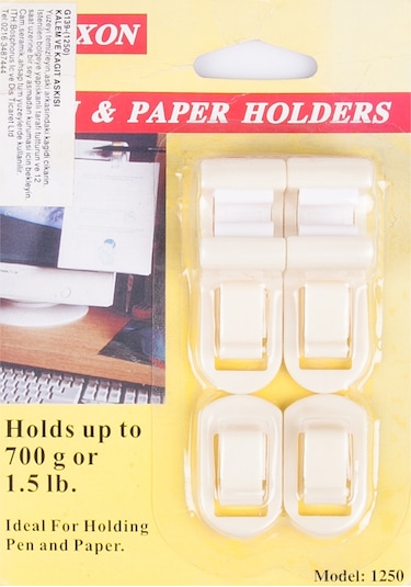 Sıa Askı Kalem ve Kağıt Tutturma Aparatı 4'lü Set