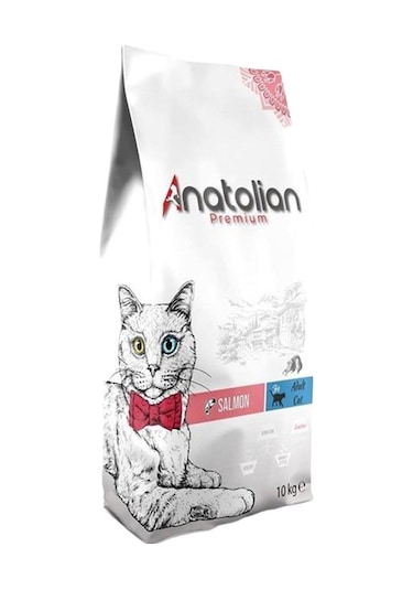 Somon Etli Yetişkin Kedi Maması 10 Kg