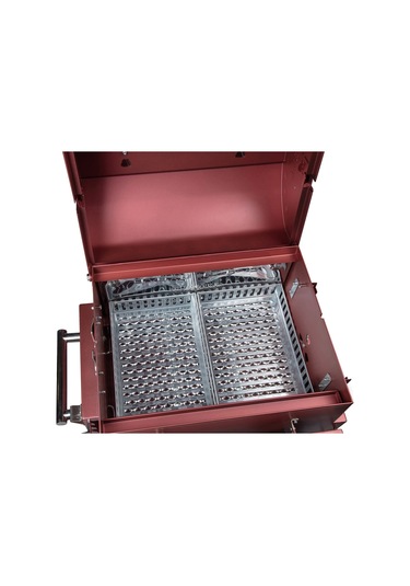 Igrıll Barbekü Hub 515 Mm Kömürlü Mangal Kırmızı