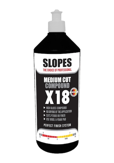 Slopes X18 Çizik Çıkarıcı İnce Pasta 1lt