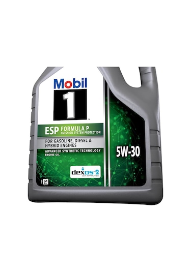 Mobil 1 Esp Formula P 5W-30 Sentetik Motor Yağı 4 L + Silikon Boyun Yastığı Siyah