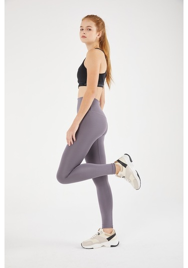 Josejuan Kadın Tayt Uzun Toparlayıcı Yüksek Bel 7101-füme Füme