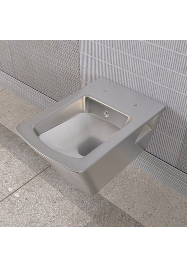 Lucco Loop Asma Klozet İçi Beyaz Dışı Platin