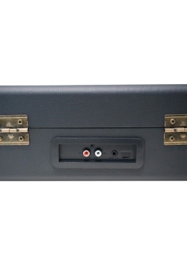 Fomixx Tr-102 Siyah Hoparlörlü Bluetoothlu Pikap Plak Çalar Siyah