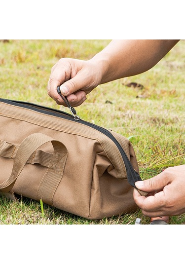 Kamp Alet Çantası Büyük Kapasiteli Geniş Ağızlı Saklama Kum Diğer Çok Renkli