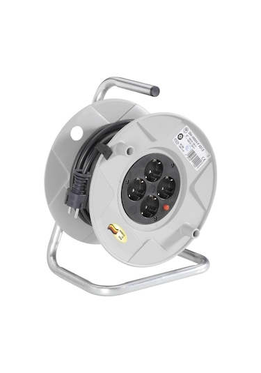 Brennenstuhl Garant Serisi Ip20 Lisanslı 16 A Sigorta Şalterli 25m Makaralı Kablo H05vv-f 3g1,5 25 M