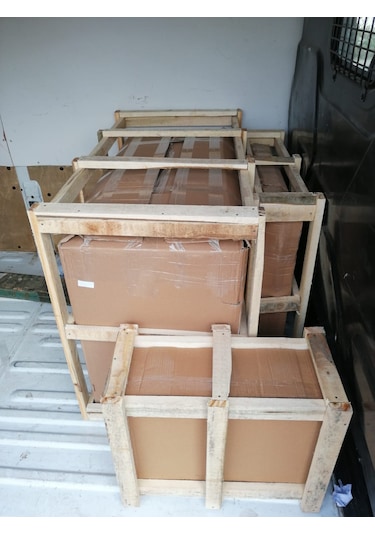 Alika - Palmira Gri-Syh 80 Cm Banyo Dolabı Gri - Siyah