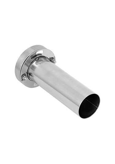 Kosona 3.5 İnç Çelik Oto Egzos Susturucu, Ses Düzeyi Ayarlanabilir, Kolay Kurulum, Evrensel Uyumlu