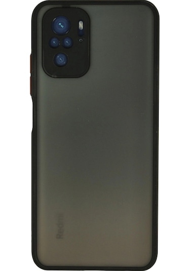 Xiaomi Redmi Note 10 Kılıf Montreal Silikon Kapak - Siyah