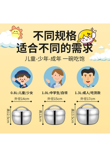 Moveevo 304 Çelik 800ml Termoslu Yemek Kutusu - Öğrenci Çocuk İçin Elma Şeklinde Kapaklı Günlük Bento Kutu Çok Renkli