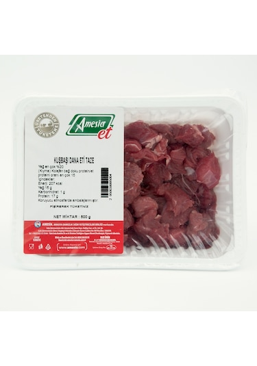 Amesia Donuk Dana Tas Kebaplık Kuşbaşı 500 G
