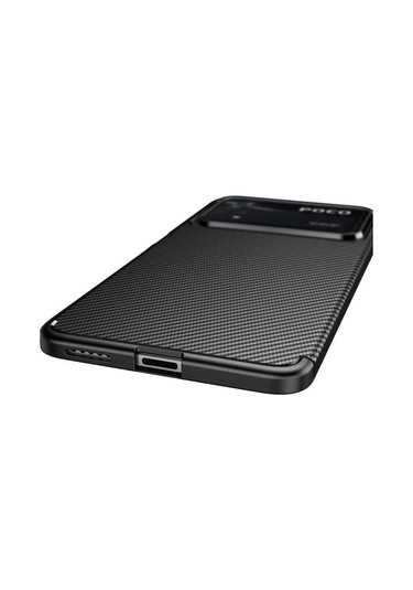 Xiaomi Poco X4 Pro 5g Kılıf Zore Negro Silikon Kapak Siyah