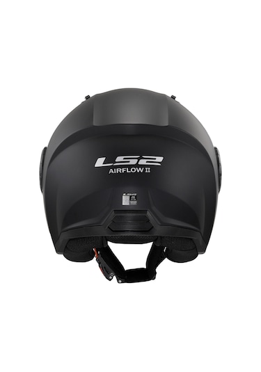 Ls2 Aırflow 2 Yarım Motosiklet Kaskı Mat Siyah