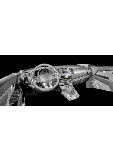 Kia Sportage Piano Black Kaplama 2011 15 Parça Ücretsiz Kargo