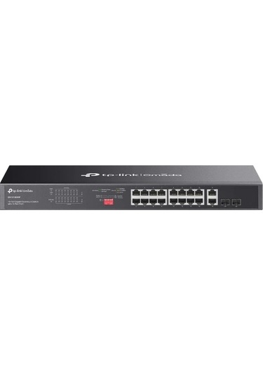 Tp-link Omada Ds1018gmp 18-port Gigabit Unmanaged Rackmount Switch With 16-port Poe+