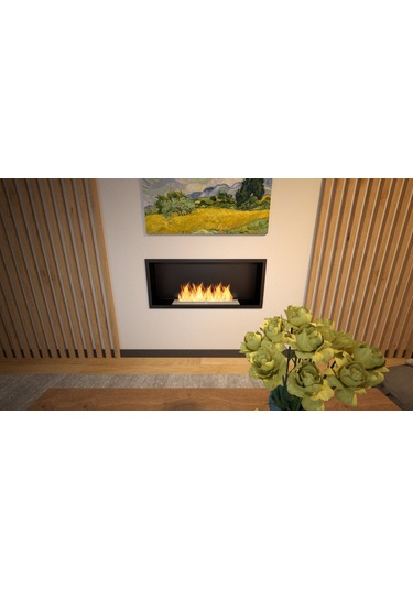 BLUEFLAME FLUSH 150 ANKASTRE BACASIZ ŞÖMİNE