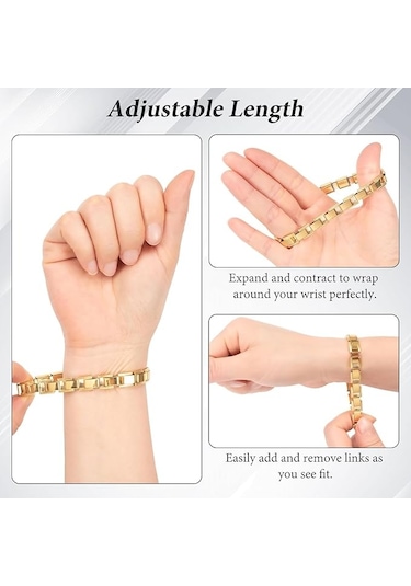 İtalyan Nomination Yazısız Düz Charm Çelik Bileklik Scb26 Sarı