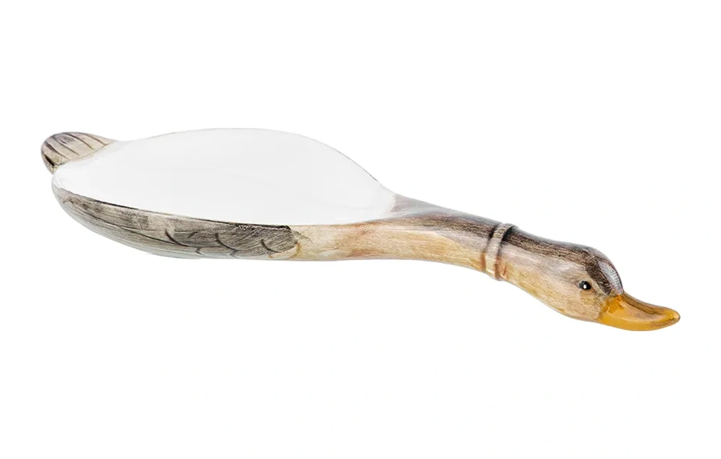 Elan Gallery Kaşık Altlığı "ördek", 26x10x2,5 Cm 17465838 Turuncu