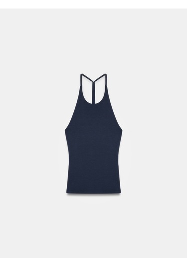 Dilvin 21051 Halter Yaka Askılı Top-k.lacivert
