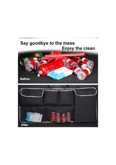 Teltree Suv Araç Bagaj Düzenleyici - 600d Oxford Kumaş Çok Amaçlı Organizatör 100x45cm