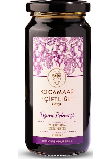 Kocamaar Çiftliği Üzüm Pekmezi 280 G