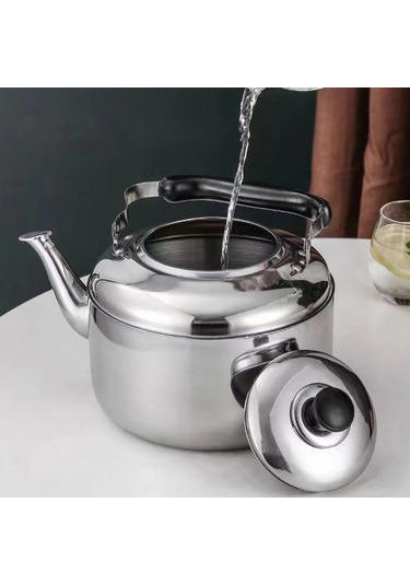 Islık Çayı Su Isıtıcısı, Paslanmaz Çelik Tayt Isıtması Soba Ocak Çelik