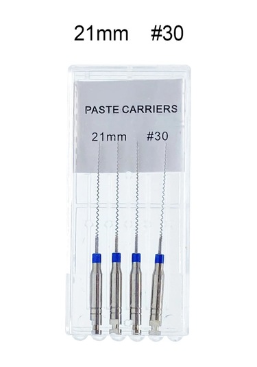 Well Ck 4 Adet/kutu 21/25mm 25-40 Diş Döner Macun Taşıyıcıları Spiral Dolgu Lentulo Çeşitli Motor Dolum Macunu Diş Hekimliği Aracı Kırmızı Chına