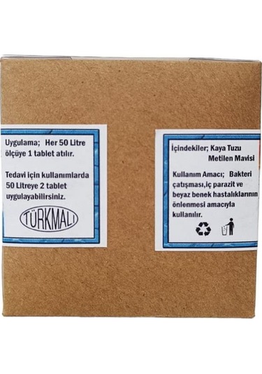 Metilenli Akvaryum Tuzu 15 Tablet