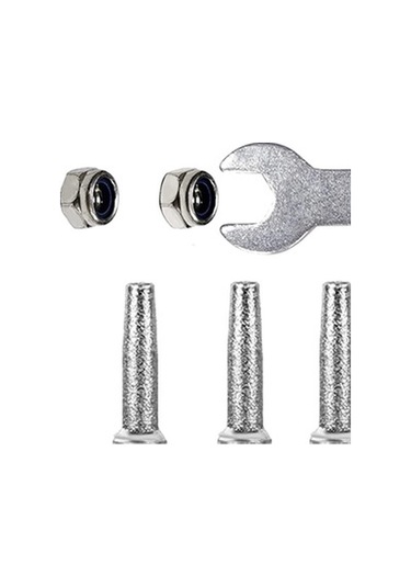 Lijinxu Çapak Bit Seti Sertlik 6mm Şaft Dıy Takı 5-adet-4.8mm