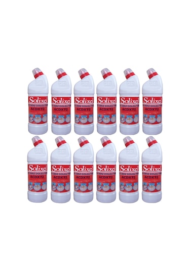 Solixel Fayans Ve Derz Dolgu Temizlik 950 Ml X 12 Adet 1 Koli 12